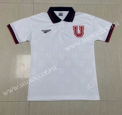 1996  Universidad de Chile Away White  Thailand Soccer Jersey-512