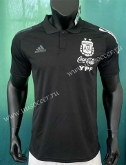 2022-23 Argentina Dark Black  Thailand Polo Shirts -305