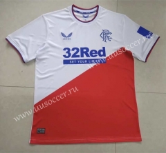 2022-23 Rangers Away Red&White Thailand Soccer Jersey AAA-HR