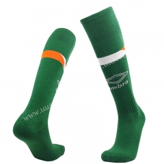 2022-23 Ireland Home Green Thailand Youth/Kids  Soccer Socks