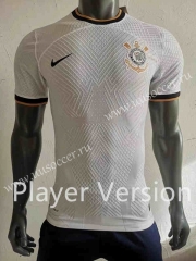 Playerversion 2022-23  Corinthians  Home White Thailand Soccer Jersey AAA-518