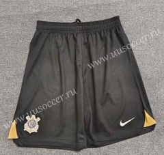 2022-23 Corinthians Away White Thailand Soccer Shorts-5799