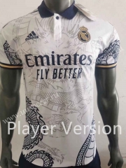 Player verison 2022-23 Special edition Real Madrid White Thailand Soccer Jersey AAA-518