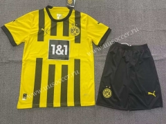 2022-23  Borussia Dortumund Home Yellow   Soccer Uniform-1506