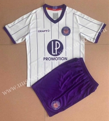 2022-23 Toulouse FC Home White   Soccer Uniform-AY
