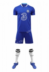2022-23 Chelsea Home Blue Soccer  Blank Uniform-9031