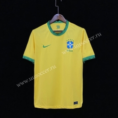 2022World Cup  22-23 Brazil Home Yellow Thailand Soccer Jersey AAA