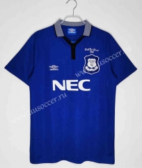 1995 Everton Home Blue Thailand Soccer Jersey AAA-c1046