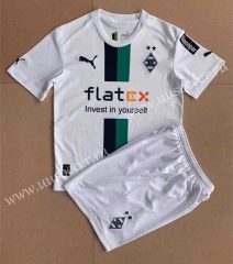 2022-23 Borussia Mönchengladbach Home White Soccer Uniform-AY