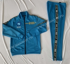 （s-3xl）2022-23 Napoli Blue Thailand Soccer Jacket Uniform-GDP