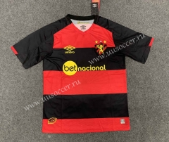 2022-23 Sport Recife Home Red&Black  Thailand Soccer Jersey AAA-GB