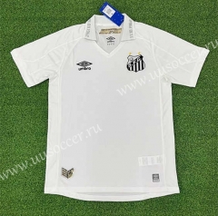 2022-23 Santos FC Home White Thailand Soccer Jersey AAA-403