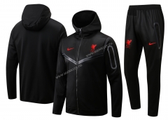 2022-23 Liverpool Black  uniform With Hat-815
