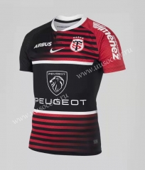 2021-2022 Champion Edition Toulouse Red & Blue Rugby Shirt