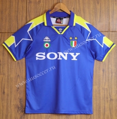 Retro Version 96-97Juventus Home Blue Thailand Soccer Jersey AAA-SL