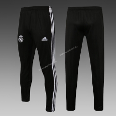 2021-2022 Real Madrid Black Soccer Jacket  Long Pants-815