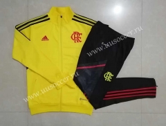 2022-23 Flamengo Yellow  Thailand Soccer Jacket Uniform-815