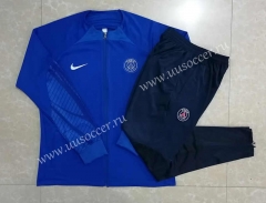 2022-23 Paris SG Cai Blue  Soccer Jacket Uniform -815