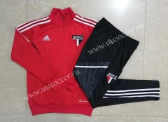 2022-23 Sao Paulo Red Thailand Soccer Jacket Uniform -815