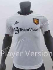 Player version 2022-23  Manchester United Away White Thailand Soccer jersey AAA-888