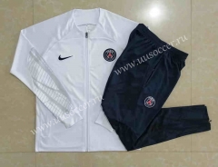 2022-23 Paris SG White  Soccer Jacket Uniform -815