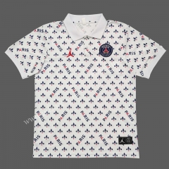 2022-23 PSG White  Thailand Polo Shirts-2044