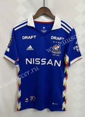 22-23 Yokohama FC Home Blue Thailand Soccer Jersey AAA-9171