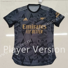 Player version   2022-23 Arsenal Away Black  Thailand Soccer Jersey AAA-807