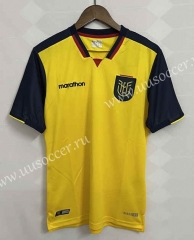 2022-23 Ecuador Home Yellow Thailand Soccer Jersey-9171