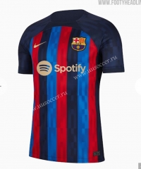 2022-23  Barcelona Home Red&Blue Thailand Soccer Jersey AAA