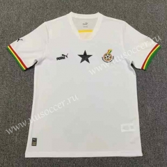 2022-23  Ghana Home White Thailand Soccer Jersey AAA-512