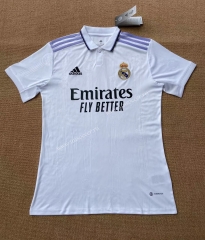 2022-23 Real Madrid Home White Thailand Female Soccer Jersey AAA-506