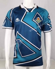 1995-97  Real Betis Away Blue  Thailand Soccer Jersey AAA-503