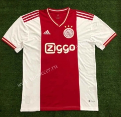 correct version 2022-23 Ajax Home Red Thailand Soccer Jersey AAA-416