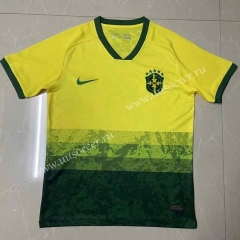 2022-23  Brazil  Yellow&Green Thailand Soccer Jersey AAA-809