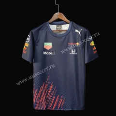 2022F1 Red Bull Blue Formula One Racing Suit（crew neck）