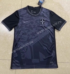 Concept version 2022-23  Brazil Black Thailand Soccer Jersey AAA-818
