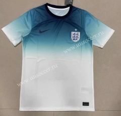 2022-23  England Blue&White  Training Soccer Jersey AAA-818