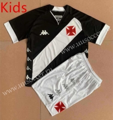 2022-23 CR Vasco da Gama Home Black& White Kids/Youth  Soccer Uniform-AY