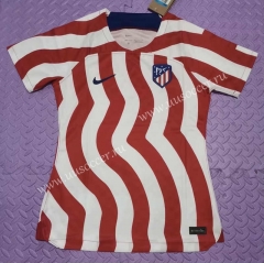 2022-23 Atlético Madrid Home Red Thailand Female Soccer Jersey AAA-708