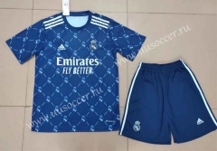 2022-23 Real Madrid Royal Blue Soccer Uniform-718