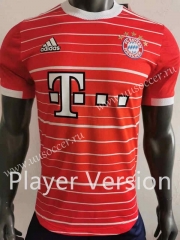 Player  Version 2022-23 Bayern München Home Red Thailand Soccer Jersey AAA-518