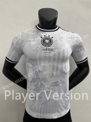 Player Version 2022-23 Germany  Home White Thailand Soccer Jersey-2016
