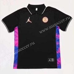2022-23 Jordan PSG Black Thailand Polo Shirts-2044