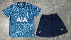 2022-23 Tottenham Hotspur 2nd Away Blue Soccer Uniform-6748