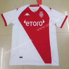 2022-23 Monaco Home Red&White  Thailand Soccer Jersey AAA-HR