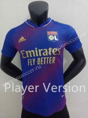Player Version 2022-23 Olympique Lyonnais Home Blue Thailand Soccer Jersey AAA-2016