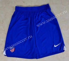 2022-23 Atletico Madrid Home Blue Thailand Soccer Shorts-2039