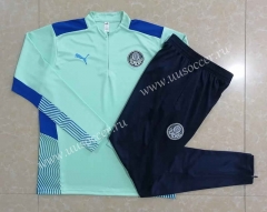 2022-23 Palmeiras Green Thailand Soccer Tracksuit Uniform-815