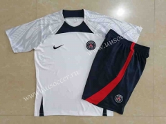 2022-23 Nike Paris SG White Thailand Soccer Training Uniform-815